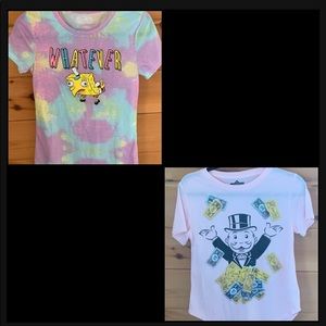 Bundle of 2 T-shirts girls Medium (7-9)